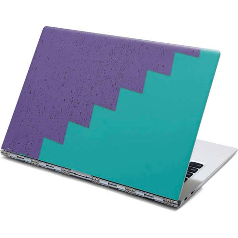 Purple Turquoise Zig Zag Yoga 910 2-in-1 14in Touch-Screen Skin